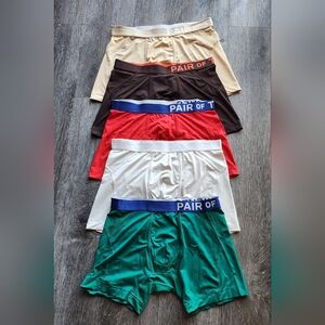 Men's Boxer Briefs - Multi-Color Pack